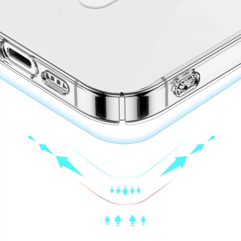 كفر Green Lion MagSafe Delgado لهاتف iPhone 14 Pro، تصميم نحيف، فتحات دقيقة، وضوح دائم، حماية من السقوط والكاميرا، مقاوم للبصمات والخدوش، مضاد للاصفرار
