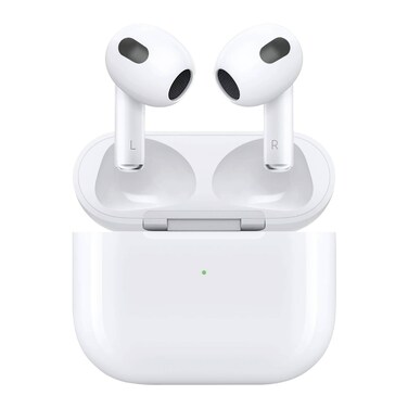 سماعات الأذن اللاسلكية الحقيقية جرين لايون 3 G1، 4 ساعات وقت تشغيل، بلوتوث V5.0، مقاومة للماء IPX5، شحن لاسلكي، تحكم باللمس، 180 ساعة وقت استعداد، أبيض
