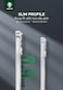حافظة Green Lion لهاتف iPhone 15 Pro Max MagSafe Delgado، ممتص للصدمات، فتحات دقيقة، تصميم نحيف، وضوح دائم، حماية من السقوط، مضاد لبصمات الأصابع والخدوش، مضاد للأصفر