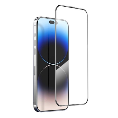 Green Lion Screen Protector for iPhone 15 Pro Max 6.7-Inch 3D Curved Pro, Oleophobic Coating Technology, Anti-Fingerprint, Grease Resistance, Diamond Hardness Glass, Anti-Scratch