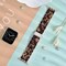 حزام ساعة Green Lion Resin لساعة Apple Watch 42/44/45/49 مم، لون العنبر، مقاوم للماء، ملاءمة مريحة، حزام ساعة ذكي عالي الجودة مع موصل فولاذي مقاوم للصدأ للمتانة
