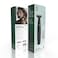 Green Lion One Blade Beard Trimmer, 3.7V 500mAh Lithium Battery, 120 Minutes Working Time, Waterproof IPX5, Type-C Charging, Stainless Steel Blade, 86000 RPM Motor - Black