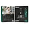 Green Lion Men's Grooming Kit with Durable Stainless Steel Blade, 4 Comb Guards for Adjustable Trimming, 90 Minutes Working Time, Fast Type-C Charging, ON/OFF Switch, LED Display, Black
