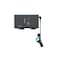 Green Lion Backseat Car Charger 65W, Retractable Cable, Fast Charging, Multi-Protection, USB-A &amp; Type-C PD 45W Outputs, Type-C/Lightning/Cigarette Lighter Cables &ndash; Black
