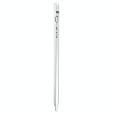 Green Lion Universal Pencil 2, 1.5mm Replaceable POM Nib, Aluminum Alloy, Type-C Charging, 140mAh Battery, 3 Months Standby Time, Compatible with Android, iOS, Windows, White
