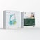 Green Lion GL-400 Kids Wireless Headphone, 400mAh, BT V5.3, Light Effect &amp; Flashing Modes, Up to 20 Hours Working Time, Type-C Charging, TF Card, AUX - Blue
