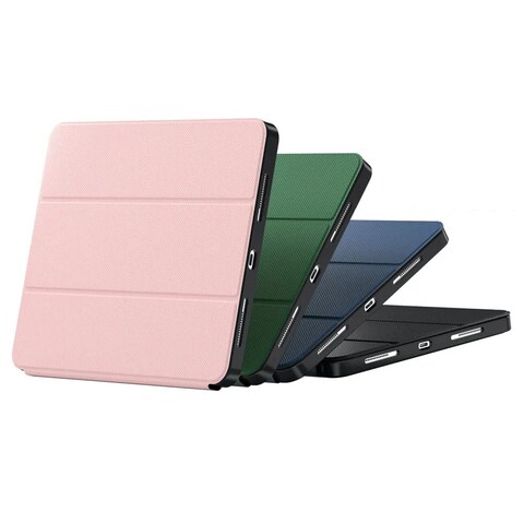 Green Lion Hogo Premium Case for iPad Pro 11&quot;, Pencil Holder, Magnetic Smart Cover, 2-Way Viewing &amp; Typing, Auto Wake, Slim &amp; Lightweight, Adjustable Handle (Blue)

