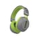 Green Lion SolarEcho ANC Over-Ear Headphones, 30H Battery Life, Solar Powered, Bluetooth V5.3, 40mm Speaker, AUX Support, Integrated Microphone, Up to 30H Talk Time - Gray/Green