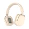 Green Lion Eco ANC Clear Sound Zero Noise Headphone,Active Noise Cancellation,40mm Audio Driver,36 Hours Working,AXU Support,Built In Microphone,10M Distance,Bluetooth V5.3,2.5H Recharge Time (Beige)