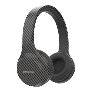 سماعة رأس جرين لاين كربون بيت، لاسلكية بتقنية بلوتوث V5.3، تشغيل حتى 25 ساعة، دعم AUX وميكروفون، محرك صوت 40 ملم، حساسية 105 ديسيبل، مدى 10 أمتار، بطارية 200mAh، أسود
