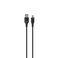 Green Lion USB-C TO Lightning Head PVC Cable 1M, Data Transfer, 480Mbps Transfer Speed, Charge and Sync, Secure and Safe, 10000 Bends Compatible with iPhone - Black