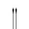 Green Lion USB-C TO Lightning Head PVC Cable 1M, Data Transfer, 480Mbps Transfer Speed, Secure and Safe, Wide Compatible, 10000 Bends Compatible with iPhone - Black