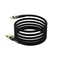 Green Lion Magnetic Cable USB-A To Lightning Head 1M 12W, Charge &amp; Sync, Safe &amp; Reliable Charging, 480Mbps Transfer Speed, 10,000 Bends, Aluminum Shell + Transparent Head - Black

