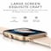 Green Lion Wise Smart Watch with 1.83" (inches) Touch Screen Display - Golden