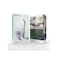 Green Lion Menstrual Heating Massager, 1800mAh Battery, 3 Adjustable Temperature (50&deg;C, 55&deg;C, 60&deg;C), 3 Gear Vibration, Type-C Charging, White
