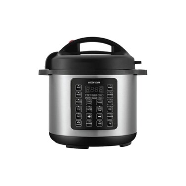 Green Lion Electric Pressure Cooker 6L - Powerful 1000W with 14 cooking modes