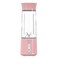 Green Lion 120W JET PLUS 6 Bladed Juicer 4000mAh Battery Capacity, 500ml Jar Capacity, Stainless Steel Blades, Motor Speed 18000, Type-C Charging, Portable &amp; Compact (Pink)
