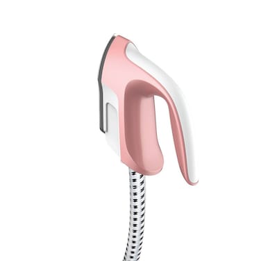 Green Lion Digital Clothing Steamer, 1800W Power, 2.5L Water Tank, 98&deg;C Steam Temperature, 32g/min Mist Output, 6 Steam Control Stages, Rotary Iron, 9-Hole Nozzle, Pink