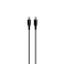 جرين ليون كابل USB-C إلى USB-C، 30 سم PVC، أكثر من 10,000 انحناءة عمر افتراضي، سرعة نقل 480 ميجابت في الثانية، 18 واط، توافق واسع، شحن ومزامنة، آمن وموثوق - أسود
