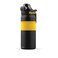 Green Lion Athlete Thermal Bottle, 550ML Capacity, Stainless Steel, Narrow Mouth, Easy Press Button, Anti-Corrosion, Double Wall Vacuum Insulation, Yellow
