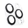 Green Lion HD Pro Camera Lens Protector Compatible with iPhone 15 Pro/15 Pro Max, 9H Durable Glass, Full-Cover Absorption, Anti-Reflection, Metal Ring, Easy Installation - Black
