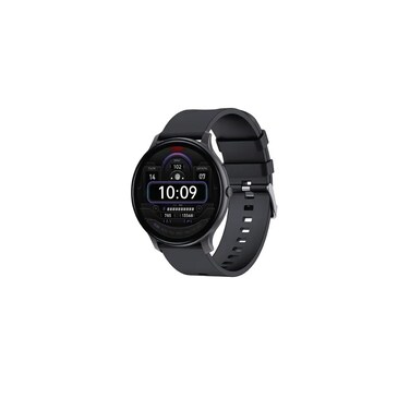 Green Lion GT-FIT Smart Watch, Activity Tracking, Sleep Monitoring, Rotating Button, 5-7 Days Battery Life, Multiple Sport Modes, Waterproof, 35 Days Standby - Black