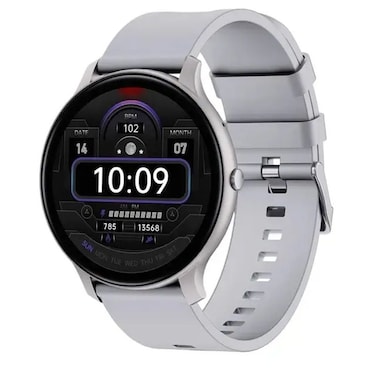 Green Lion GT-FIT Smart Watch, 35 Days Standby, IP68 Waterproof, 240*240 TFT Screen, Heart Rate, Music Control, 640KB RAM, 128MB ROM, Bluetooth 5.3, Silver