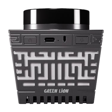 سماعة بورودو جرين لاين Beam Pro المحمولة، 120 واط قوة، ميكروفون لاسلكي، مقاومة للماء IPX6، 8 أوضاع إضاءة، باس عميق، صوت 360°، دعم متعدد المدخلات، بطارية 15,000mAh، شحن Type-C - أسود
