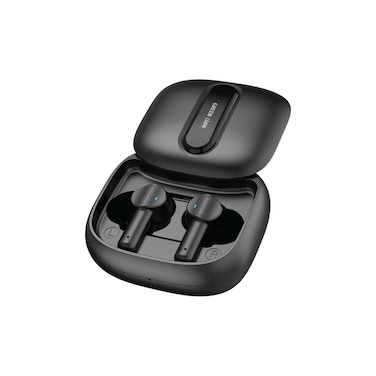 Green Lion Harmonic True Wireless Earbuds, ENC Noise Cancellation, BT V5.3, 4H Playtime, 4.5H Talk Time, Low Latency Mode, Multi-Function Touch, IPX4 Water Resistant - Black