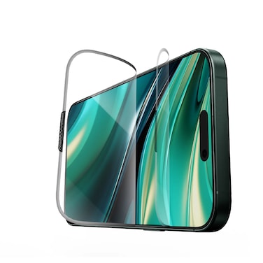 Green Lion Glass for iPhone 16 Pro 6.3-Inch Diego PET HD Screen Protector, Grease Resistant, Anti-Scratch, Full Coverage, Crystal Clear, Ultra-Thin, Highly Responsive - Clear
