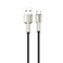 كابل جرين لايون USB-A إلى USB-C المضفر بمعدن الزنك، شحن ومزامنة، آمن وموثوق، سرعة نقل تصل إلى 480 ميجابت في الثانية، متوافق مع مختلف الأجهزة، شحن 18 واط، يتحمل 10000 انحناء، متين - أسود
