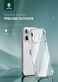 Green Lion Case For iPhone 16 Anti-Shock Bumper Cover, Drop Protection, Camera Protection, Anti Scratch, Hybrid Protection, None-Yellowing Clear Cover, Comfortable Feel, Durable Build
