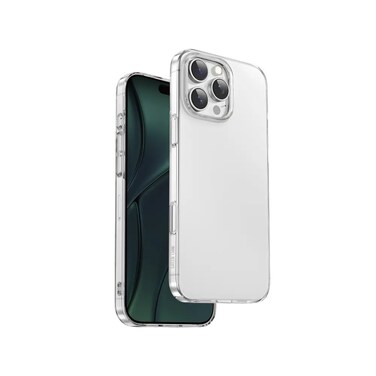 حافظة Green Lion لهاتف iPhone 16 Pro Delgado PC ممتصة للصدمات، فتحات دقيقة، زوايا وسادة هوائية، وضوح دائم، حماية من السقوط، حماية الكاميرا، مضادة للأصفر