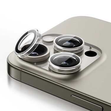 Green Lion Compatible with iPhone 16 Pro/Pro Max Trio Camera Lens Protector, 9H Durable Glass, Anti-Glare Coating, High Transparency, Full Coverage, Anti Scratch, Easy to Install