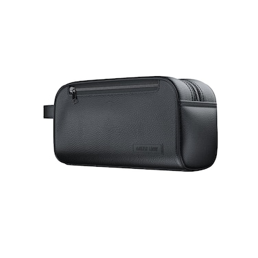 حقيبة كلتش ومحفظة جرين ليون ليك شور، خارجي مقاوم للماء، مناسب للإكسسوارات، تصميم مريح، سهل الحمل، سحاب متين، جيوب متعددة، مقبض قوي، سعة كبيرة، جلد PU، أسود
