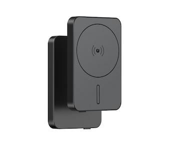باور بانك جرين لاين متوافق مع ماجسيف 5000mAh، شحن سريع PD بقوة 20 واط، شحن لاسلكي 15 واط، تصميم نحيف ومحمول، مؤشر LED، مغناطيس قوي، معتمد من RoHS و CE - أسود
