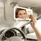 Green Lion GMR-48 Car Makeup Mirror, 48 LED Beads, Adjustable Brightness, 600mAh Rechargeable Battery, Touch Control, Elastic Mounting Mode, Type-C Charging, Beige
