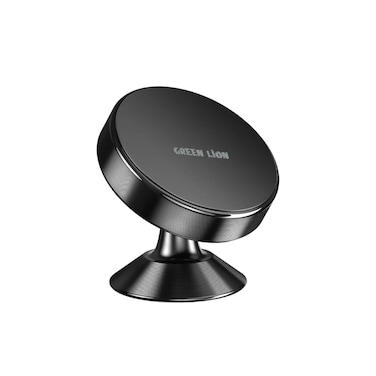 Green Lion Mini Car Phone Holder, Strong Material Zinc Alloy &amp; Magnets, 3M Strong Glue, Secure and Stable, with 360" rotation ability. (Lite)