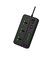 مقبس الطاقة جرين لايون GS-150، قدرة 3000 واط، منافذ USB-A وUSB-C (خرج 5V 3.4A)، مفتاح توقيت 24 ساعة، باب أمان للأطفال، حماية من زيادة الجهد، شاشة LED - أسود
