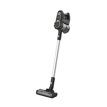 Green Lion GLV-100 Cordless Vacuum, 250W DC Brushless Motor, 20kPa Suction Power, 1.4L Dustbin, 2200mAh Lithium-Ion Battery, 78dB Noise Level, 35 Minutes Working Time, 4.5 Hours Charging Time - Black

