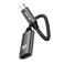 كابل محول جرين لايون 4K USB-C إلى HDMI، فائق الوضوح 4K@60Hz، وضع المرآة والوضع الممتد، توافق واسع، كابل مضفر بطول 20 سم، تشغيل فوري، سبائك الألمنيوم المتينة - رمادي
