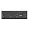 Green Lion GKM-100 Wired Keyboard and Mouse Combo, 1000 DPI Mouse, 8 Million Keystroke Life, 1.5m Wire, Durable ABS Build, Wide Compatibility, Non-Slip Base - Black
