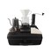Green Lion G-50 Plus Coffee Maker Set, 600mL Pour-Over Kettle, 100 Paper Filters, Coffee Grinder, Digital Scale, Acrylic Dripper, Glass Cups (x2), Glass Server, Black
