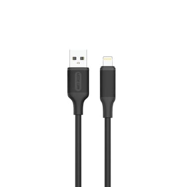 Green Lion USB-A to Lightning PVC Cable 2m Length, 2.4A Current, 480Mbps Data Transfer Speed, Charge &amp; Sync, 10000 Bends Lifespan, Secure &amp; Safe, Wide Device Compatibility
