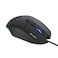 Green Lion G250 Gaming Mouse, 1200 2400 4800 7200 DPI, 8 Programmable Buttons, RGB Light, Ergonomic Honeycomb Design, USB Wired, Fire Button, Black