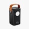 Green Lion Hyper Core 60 Power Bank 60K mAh PD 100W, Portable Handle, Digital Display, LED Flashlight, 3 USB-A Ports, 2 USB-C Ports, Steady Light, Strobe Light - Black
