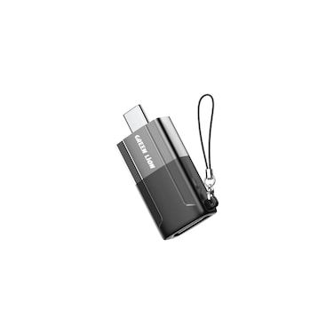 محول جرين لاين من Type-C إلى HDMI، بدقة 4K@30Hz، نقل بيانات عالي السرعة، وضع المرآة والوضع الممتد، سهل الاستخدام، هيكل من سبائك الألمنيوم، صغير الحجم وخفيف الوزن - أسود
