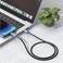 Green Lion USB-C to USB-C LED Charging Cable, 480Mbps Data Transfer Speed, 20V/3A (60W) Power Delivery, Braided + Aluminum Alloy, 1m Length, LED Indicator, 10,000 Bends Lifespan, Black

