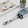 Green Lion Keychain Lanyard Type-C to Type-C 60W, Aluminum Alloy Buckle, 480Mbps Data Transfer, 30cm Length, Charge &amp; Sync, Secure &amp; Durable, Zinc Alloy Shell, 10000 Bends - Gray
