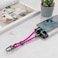 كابل Green Lion Keychain Lanyard Type-C إلى Type-C بقوة 60 واط، مشبك من سبائك الألومنيوم، سرعة نقل 480Mbps، طول 30 سم، شحن ومزامنة، آمن وموثوق، هيكل من سبائك الزنك، يتحمل 10,000 انحناء - وردي
